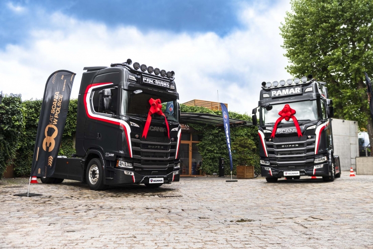 Dwa pierwsze pojazdy Scania Poland Edition wydane