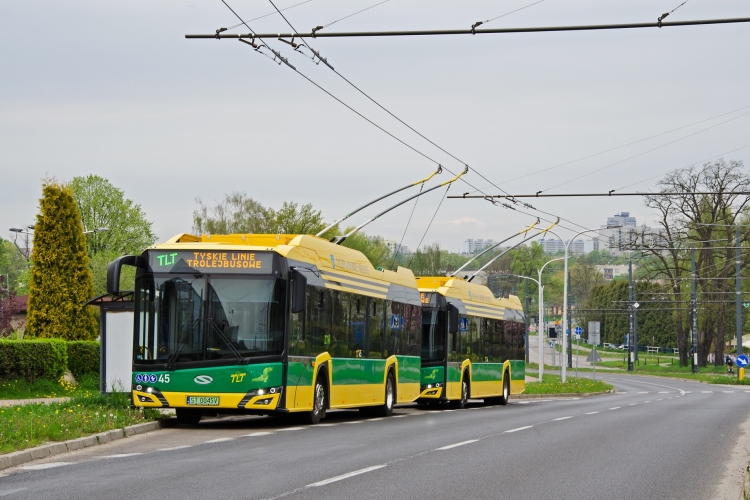 Kolejne trolejbusy Solarisa trafią do Tychów