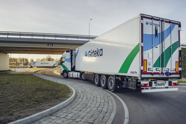 Girteka pozyskuje finansowanie na modernizację floty