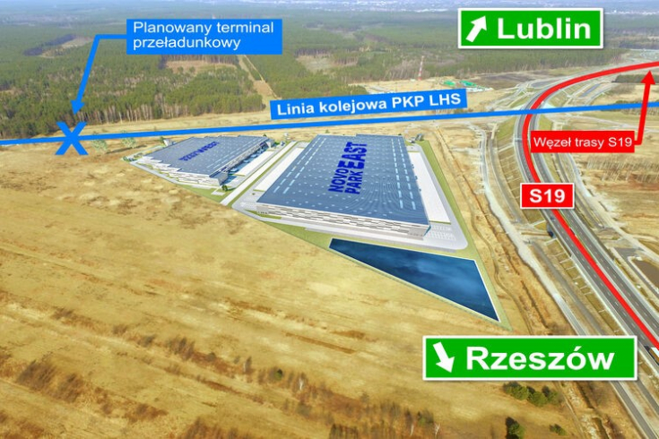 Nowa strefa przemysłowa w Nowosielcu