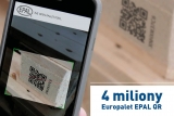 4 miliony europalet EPAL QR w obiegu