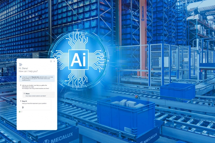 Mecalux wdraża generatywną sztuczną inteligencję w zarządzaniu magazynem
