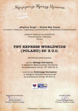 Dekada wspólnego pomagania