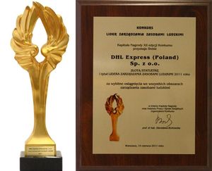 Złoto dla DHL Express
