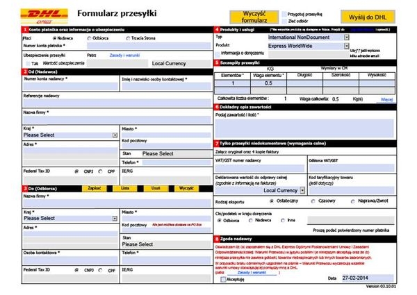 DHL eMailShip - najprostsze narzędzie DHL dla przesyłek międzynarodowych