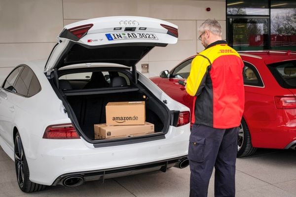 Po raz pierwszy w Niemczech samochód mobilnym punktem dostaw paczek