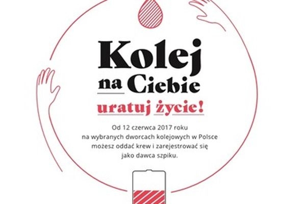 PKP CARGO współorganizuje Akcję Kolej na Ciebie - uratuj życie!