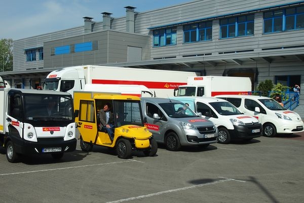 Poczta Polska rozpoczyna największe w Polsce testy samochodów elektrycznych