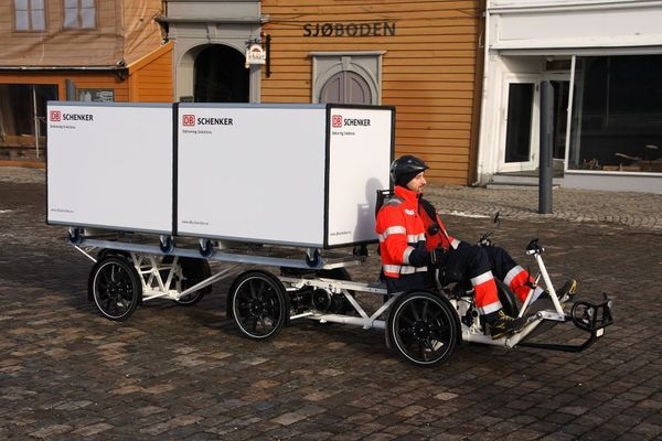 Elektryczne rowery DB Schenker podbijają Norwegię