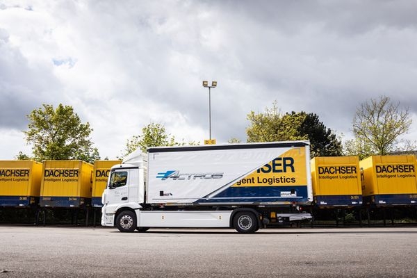 Dachser z ciężkim elektrykiem eActros we flocie