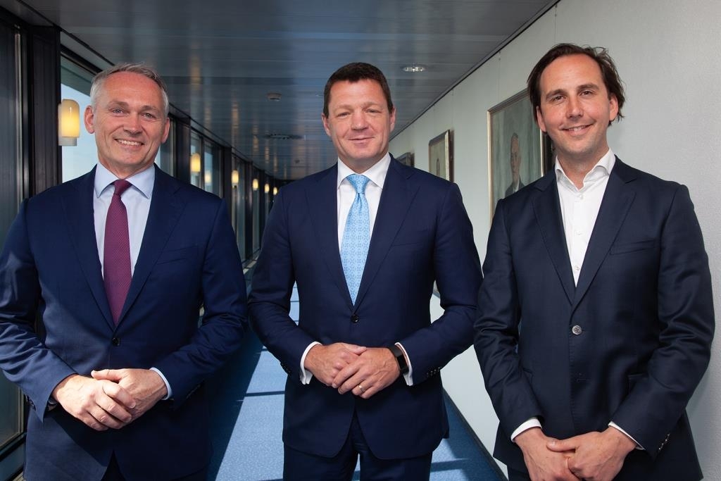 Bram Gräber - CEO of SHV Energy, Pieter Elbers - KLM President & CEO, Maarten van Dijk - executive director of SkyNRG