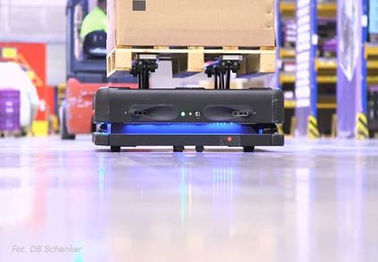 Autonomiczne roboty i sztuczna inteligencja w DB Schenker