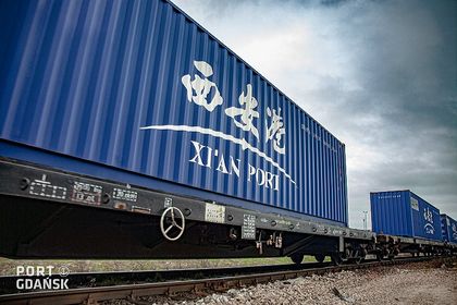 Pierwsze stałe połączenie kolejowe Chin i Gdańska