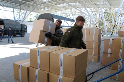 Pomoc terytorialsów w walce z koronawirusem