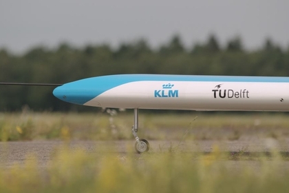 Flying-V pierwszy raz w przestworzach