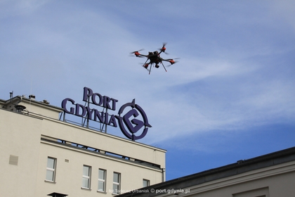 Port Gdynia pod opieką drona
