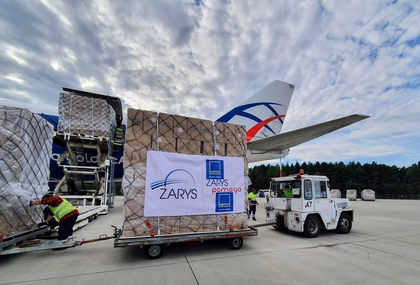 Ogromny transport lotniczy środków medycznych z Chin pod egidą GEFCO