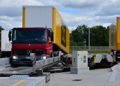 Pierwszy w Polsce Lohr Railway System w CLIP Group