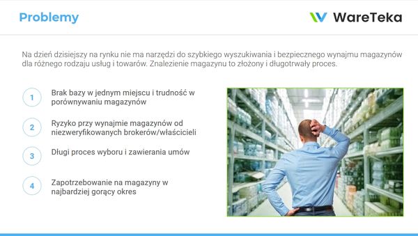 Startup WareTeka wszedł na polski rynek nieruchomości magazynowych i zaprasza graczy segmentu do współpracy