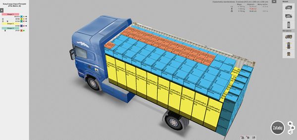 Optymalizacja załadunku ciężarówek i kontenerów za pomocą oprogramowania EasyCargo
