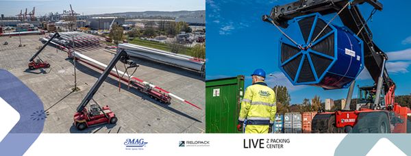 Pierwszy raz w historii MAG - przygotowanie ładunku do transportu, na żywo i online!