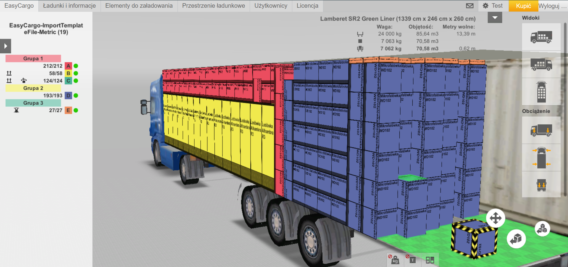 Jak zoptymalizować załadunek ciężarówki za pomocą aplikacji EasyCargo?