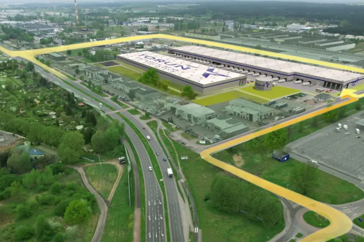 White Star Logistics z pozwoleniem na budowę nowego centrum logistycznego w Toruniu