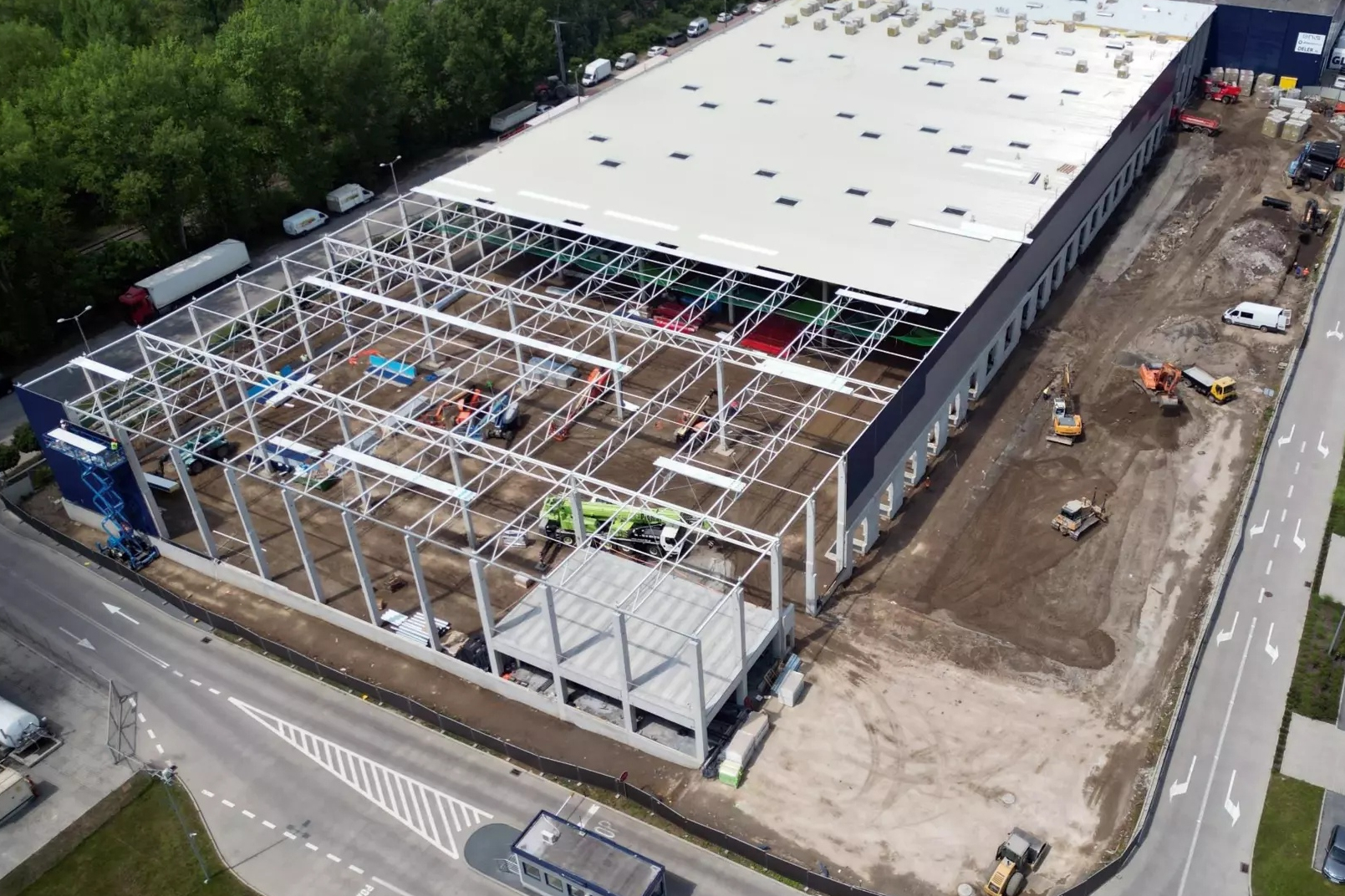 Panattoni z ostatnim etapem budowy parku City Logistics Kraków I