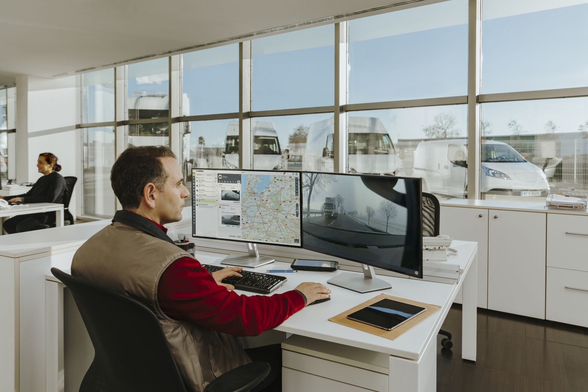 Webfleet łączy telematykę wideo ze sztuczną inteligencją