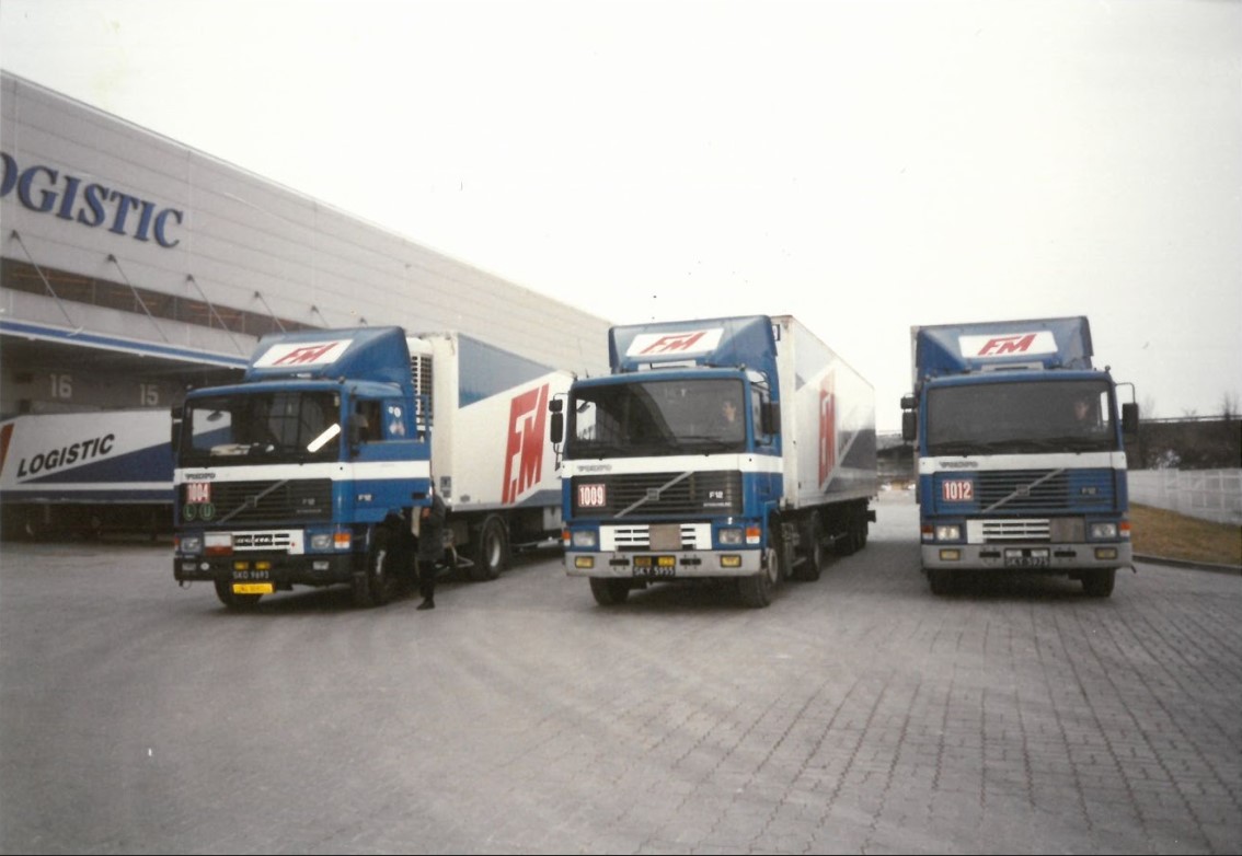 Pierwsze ciężarówki FM Logistic
