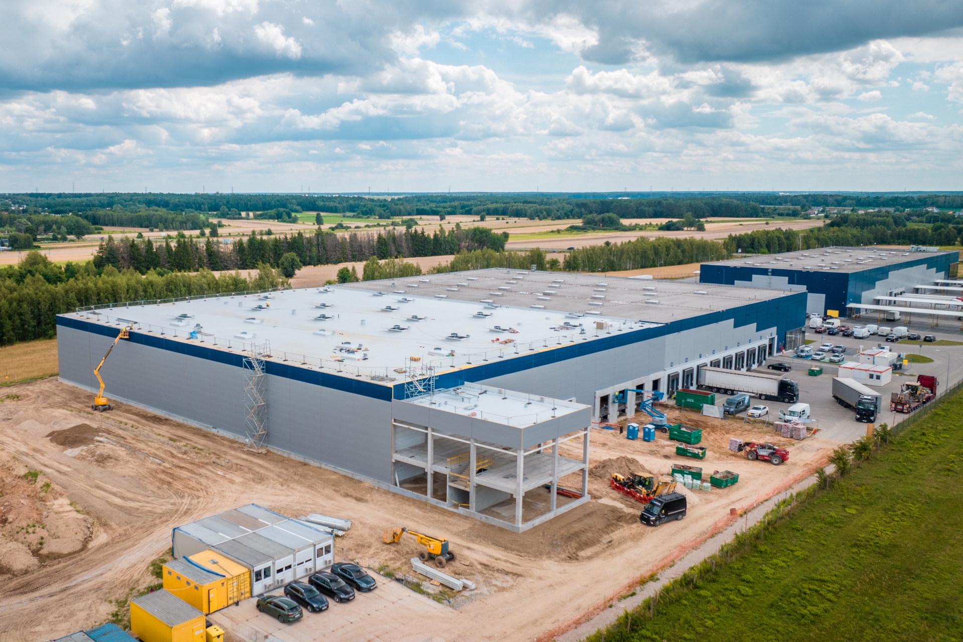 Harden Construction is Carrying Out the Construction of a Warehouse Facility Near Siedlce