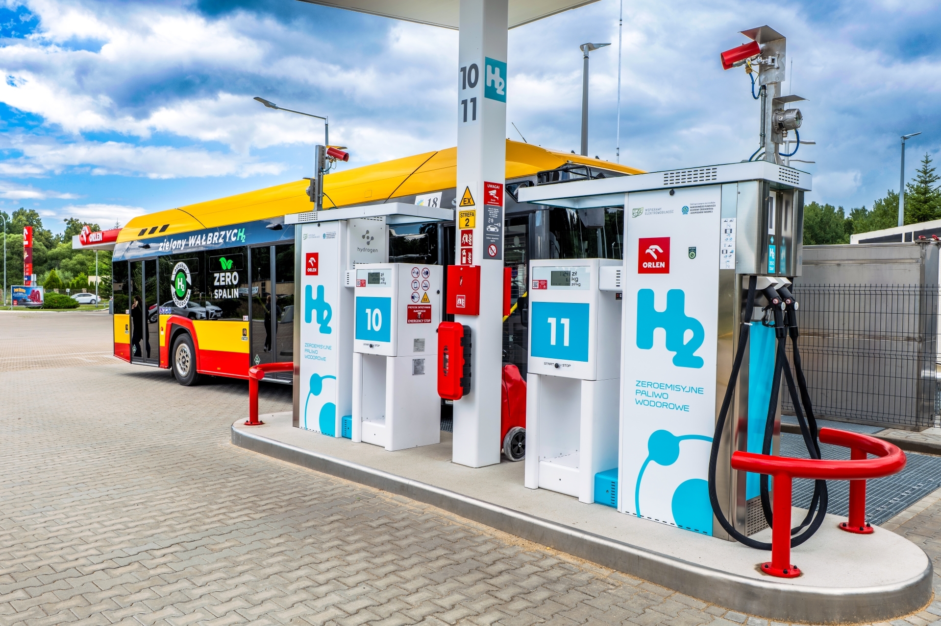 Wałbrzych kolejnym miastem na mapie stacji tankowania wodoru ORLEN