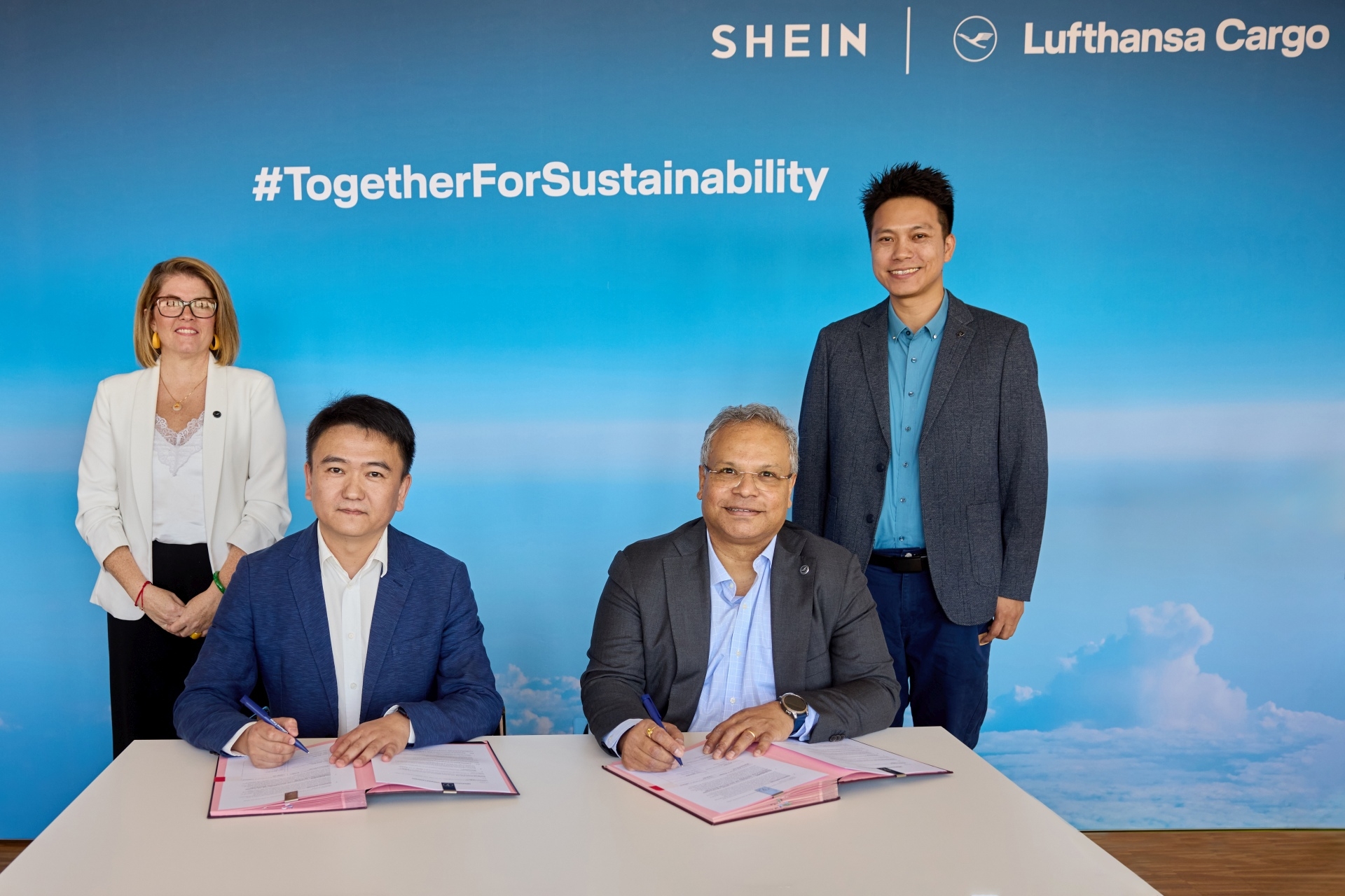 Współpraca SHEIN i Lufthansa Cargo na rzecz zrównoważonego transportu lotniczego