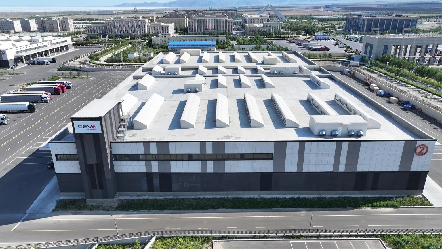 CEVA Logistics Unveils New International Road Transport Center in Alashankou, China