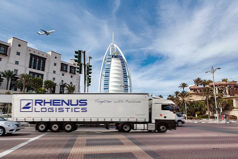 Wzmocnienie potencjału regionalnego Rhenus w Zjednoczonych Emiratach Arabskich