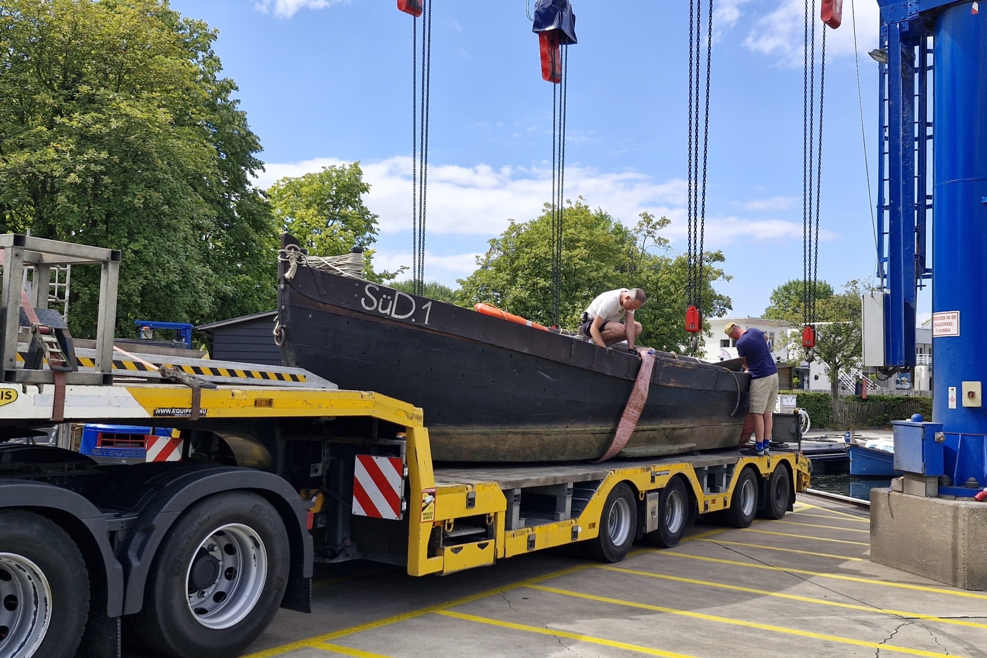 Girteka dostarczyła historyczną łódź żaglową na Sail Amsterdam 2025