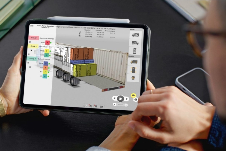 EasyCargo na tablecie - plany załadunku zawsze pod ręką