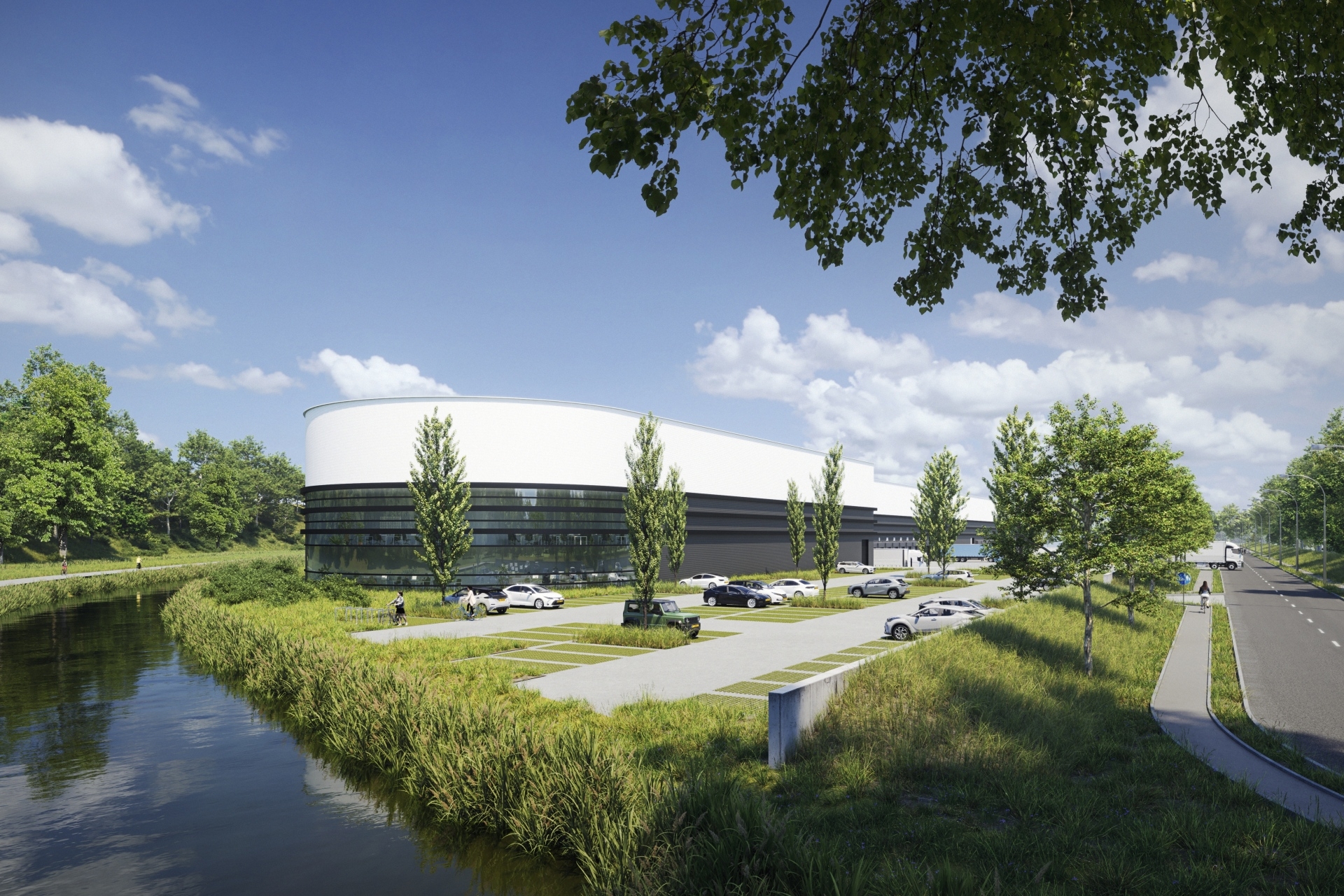 Wizualizacje dla centrów logistycznych i magazynów