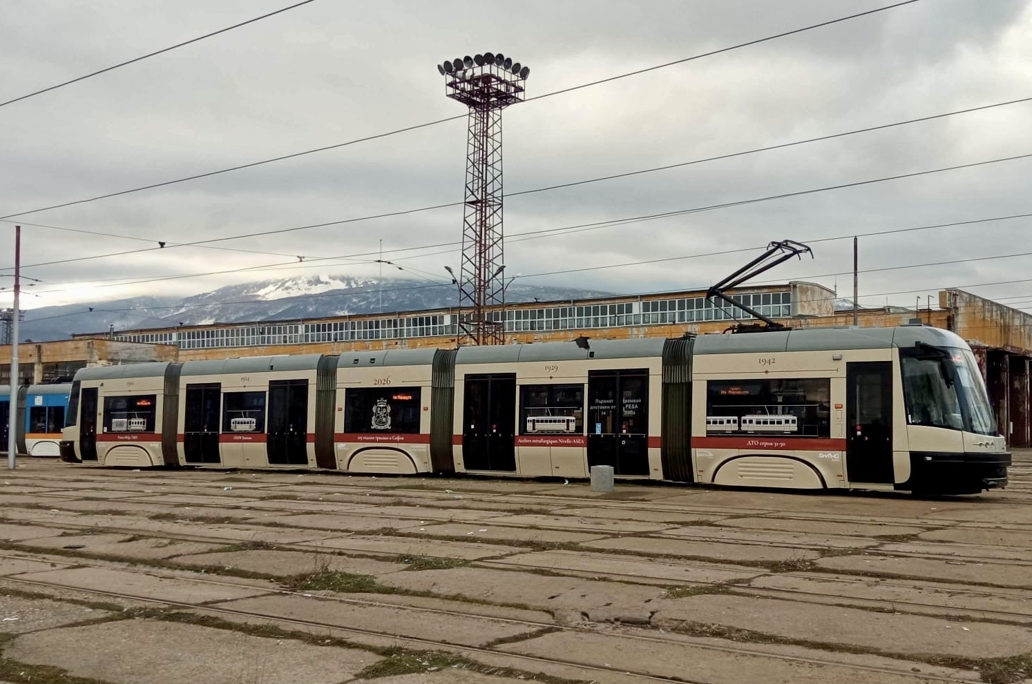 Pesa Swing na 125-leciu tramwajów w Sofii