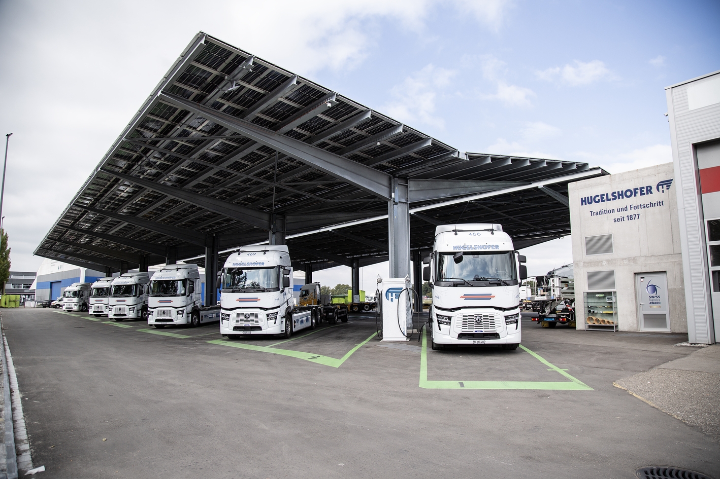 Intensywna eksploatacja pojazdów ciężarowych Renault Trucks