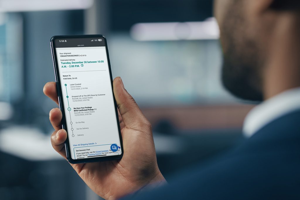 UPS monitoruje paczki z RFID