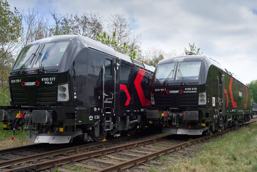 100. lokomotywa Vectron dla polskich przewoźników we flocie CARGOUNIT