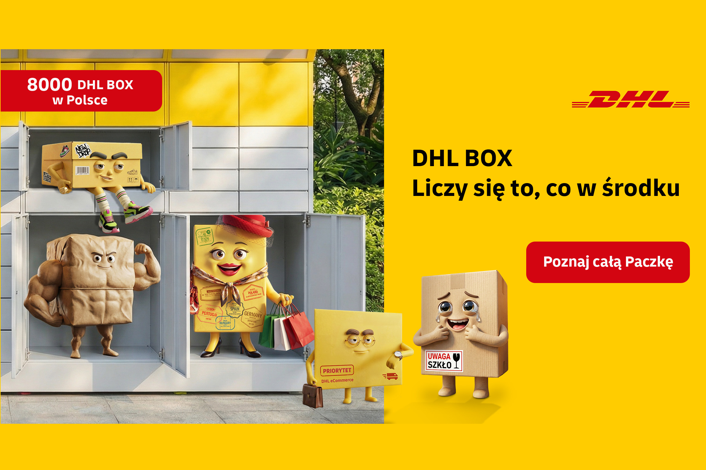 DHL eCommerce startuje z kampanią „Liczy się to, co w środku”