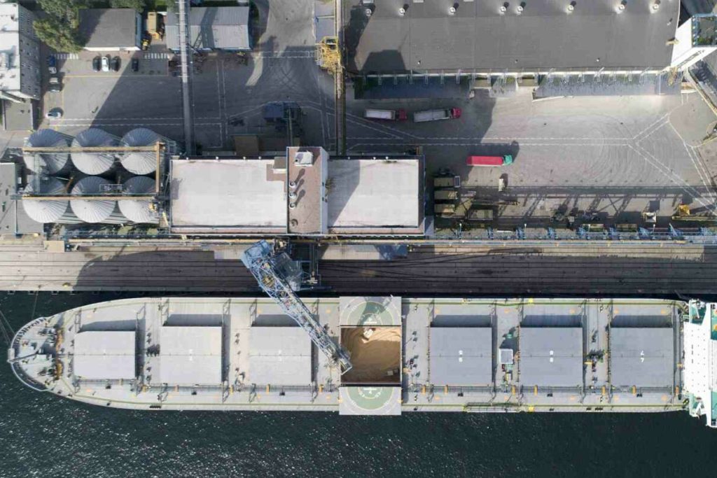 Przeładunki zbóż w Port Gdynia w 2026