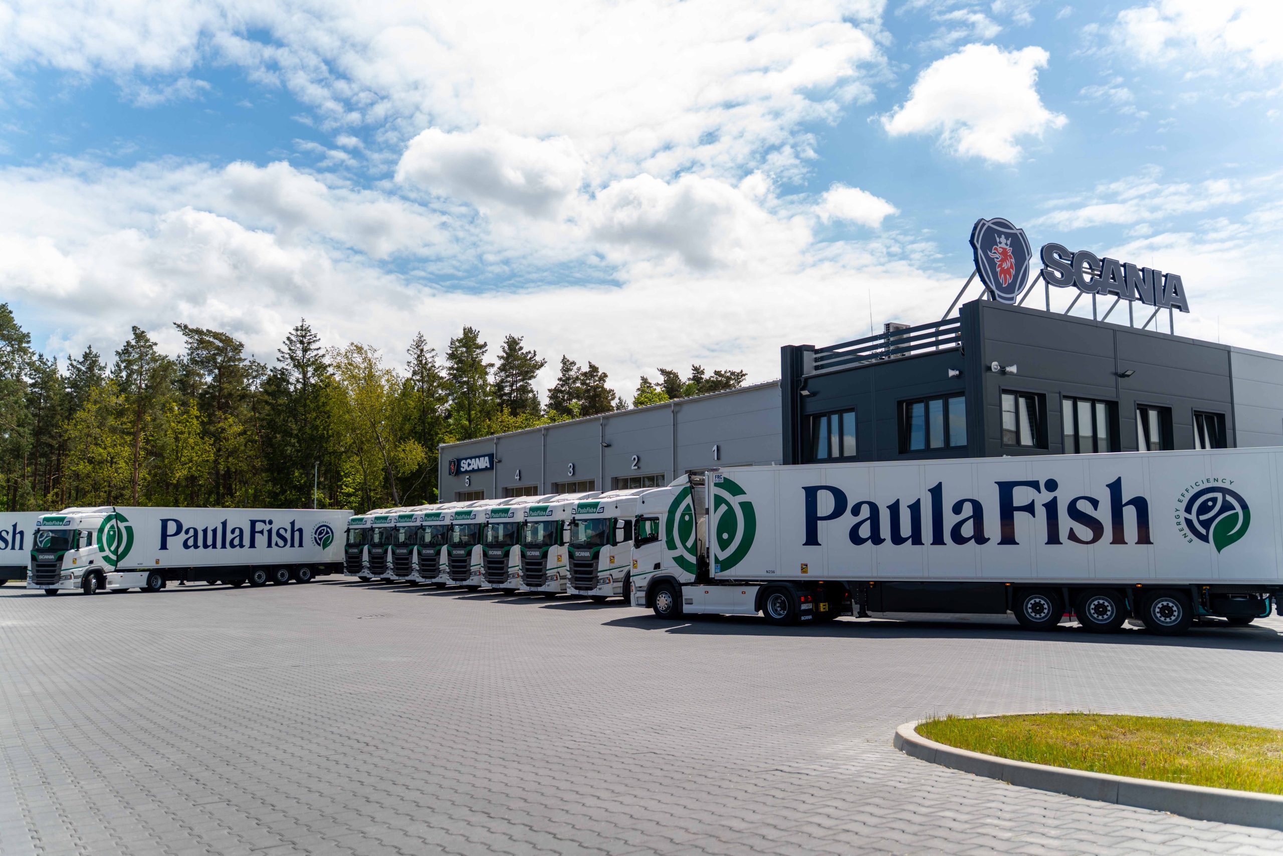 70 nowych pojazdów Scania 460R we flocie Paula Fish